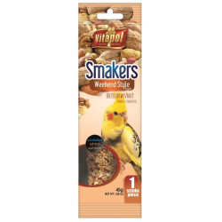 Vitapol Smakers dla nimfy - orzechowy Weekend Style [3227] - All4Animals