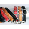 Zolux Smycz Mac Leather 25mm/1.2m Czerwona [522025RO] - All4Animals