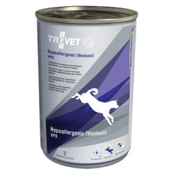 Trovet VPD Hypoallergenic Dziczyzna dla psa puszka 400g - All4Animals