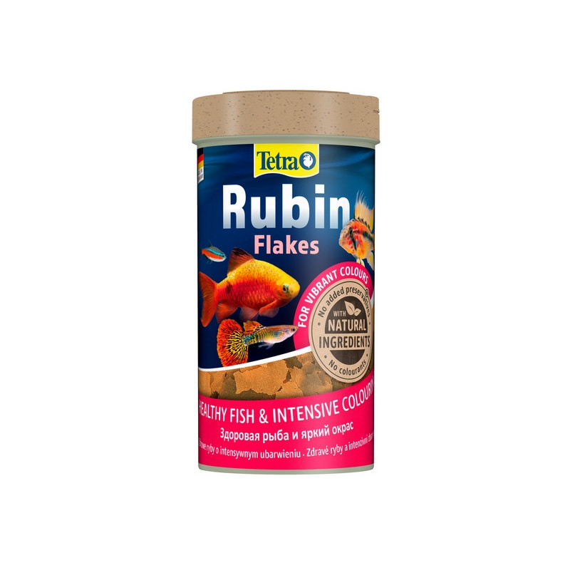Tetra Rubin - pokarm wybarwiający dla ryb słodkowodnych 250ml - All4Animals Tetra Rubin - pokarm wybarwiający dla ryb słodkowodnych 250ml - All4Animals