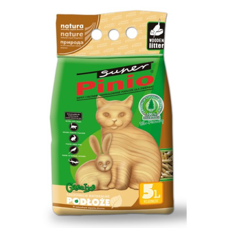 Super Pinio żwirek drewniany 5L - All4Animals