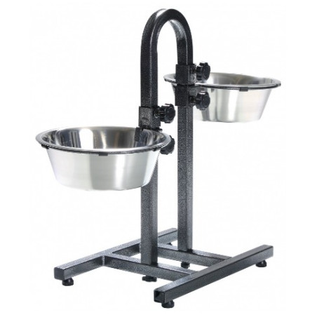 Trixie Stojak z miskami 2,8L [2497] - All4Animals