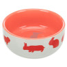 Trixie Miska ceramiczna 250ml dla królika [60733] - All4Animals