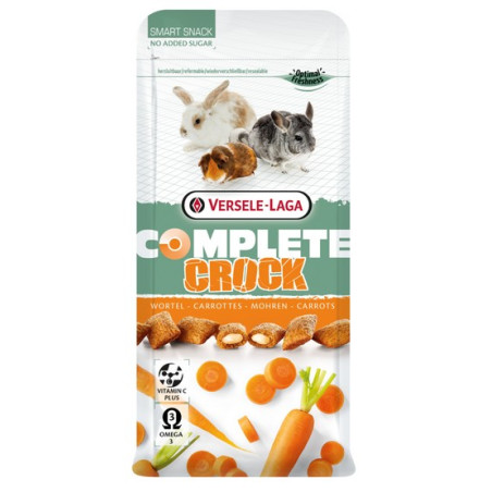 Versele-Laga Crock Complete Carrot przysmak z marchewką dla gryzoni 50g - All4Animals