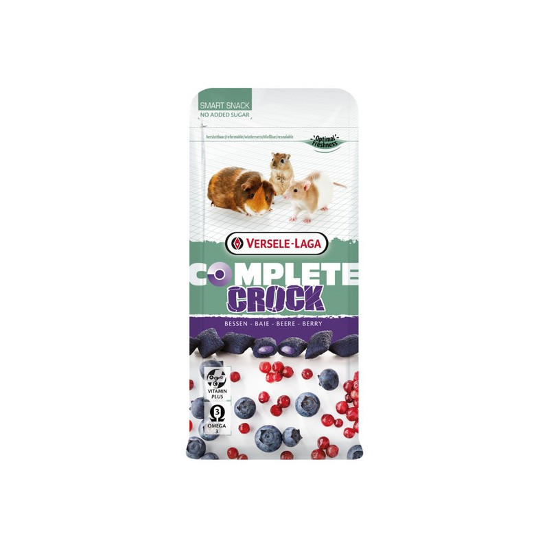 Versele-Laga Crock Complete Berry przysmak jagodowy dla gryzoni 50g - All4Animals
