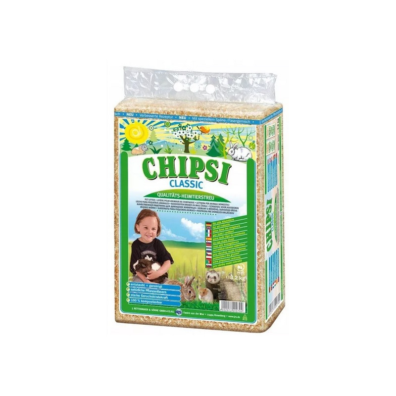 Chipsi Classic Ściółka 60L / 3,2kg - All4Animals