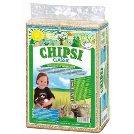 Chipsi Classic Ściółka 60L / 3,2kg - All4Animals