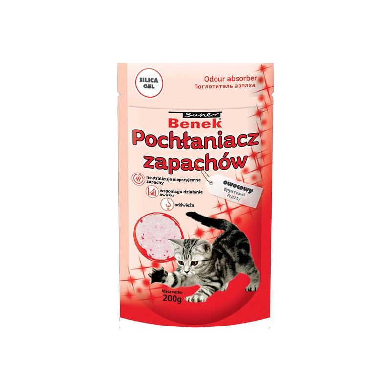 Super Benek Pochłaniacz zapachów - owocowy 200g - All4Animals