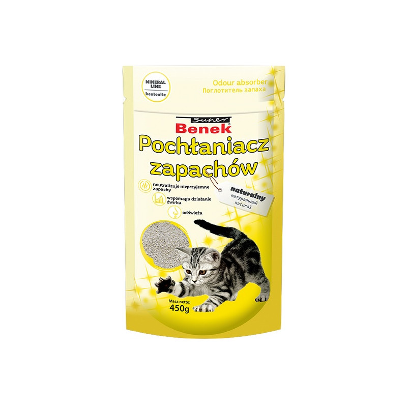 Super Benek Pochłaniacz zapachów naturalny - worek 0,45kg - All4Animals