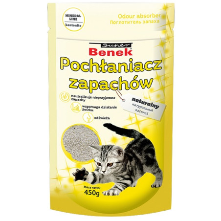 Super Benek Pochłaniacz zapachów naturalny - worek 0,45kg - All4Animals