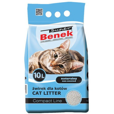 Super Benek Compact (błękitny) 10L - All4Animals