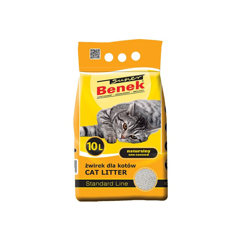 Super Benek Naturalny (żółty) 10L - All4Animals