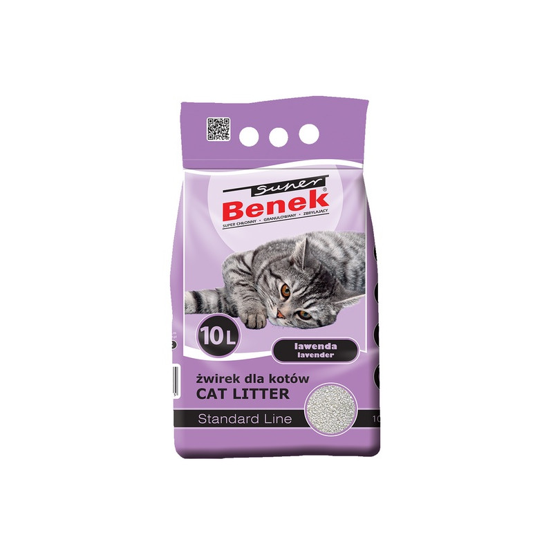Super Benek Lawenda (jasny fiolet) 10L - All4Animals