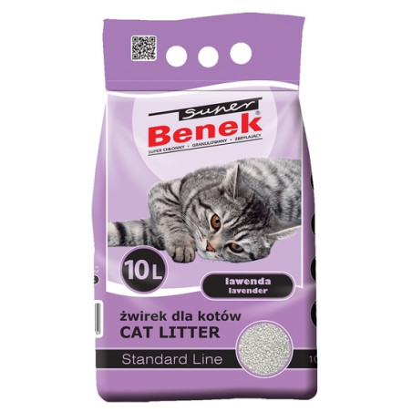 Super Benek Lawenda (jasny fiolet) 10L - All4Animals