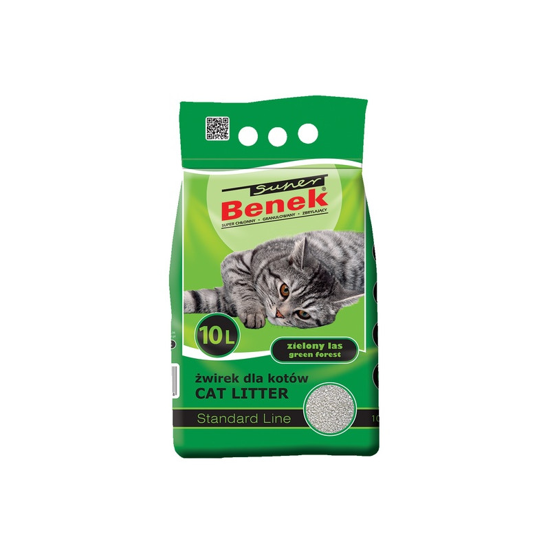 Super Benek Zielony Las (zielony) 10L - All4Animals