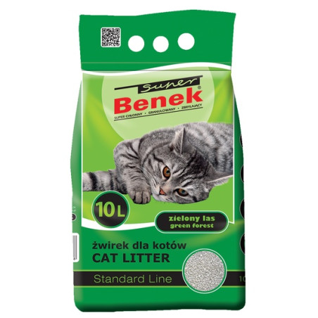 Super Benek Zielony Las (zielony) 10L - All4Animals