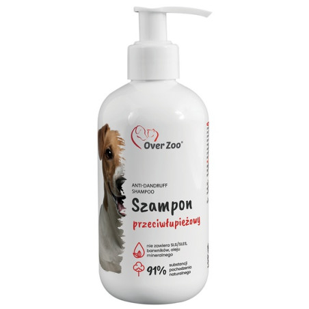 Over Zoo Szampon leczniczy przeciwłupieżowy 250ml - All4Animals