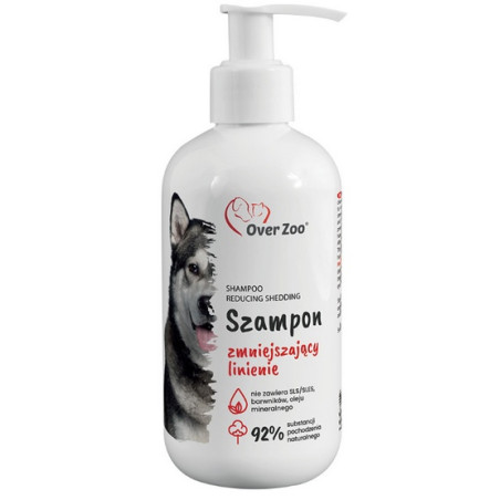 Over Zoo Szampon leczniczy zmniejszający linienie 250ml - All4Animals