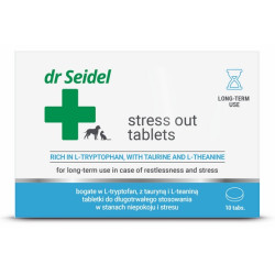DermaPharm Stress Out dla psa i kota blister 10 tabl. - All4Animals