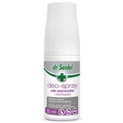 Dr Seidel Deo-Spray z chlorheksydyną - higiena jamy ustnej 50ml - All4Animals