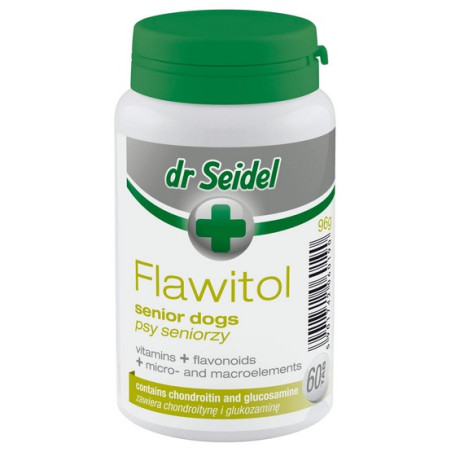 Dr Seidel Flawitol dla psów seniorów 60 tabl. - All4Animals