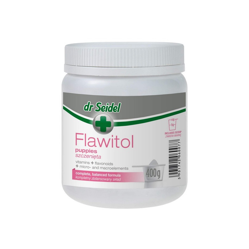 Dr Seidel Flawitol dla szczeniąt - proszek 400g - All4Animals