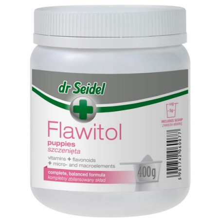Dr Seidel Flawitol dla szczeniąt - proszek 400g - All4Animals