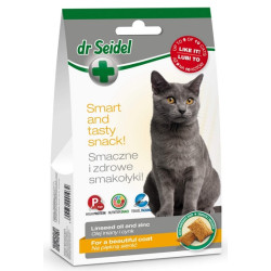 Dr Seidel Smakołyki dla kotów na piękną sierść 50g - All4Animals