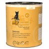 Catz Finefood Classic N.07 Wołowina i cielęcina puszka 800g - All4Animals