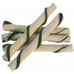 Magnum Rawhide Patyczki Rollstick 12,5cm/40szt zielone [16401] - All4Animals