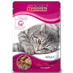 Super Benek saszetka cielęcina w sosie 100g - All4Animals