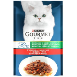 Gourmet Perle Wołowina saszetka 85g - All4Animals