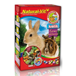 Natural-Vit Spichlerz Gryzonia - Królik 500g - All4Animals