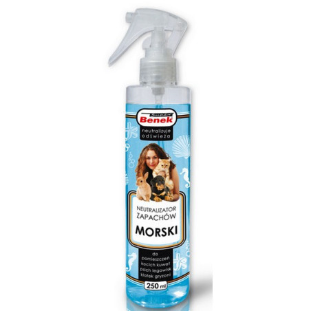 Super Benek Neutralizator Spray - Morski 250ml - All4Animals