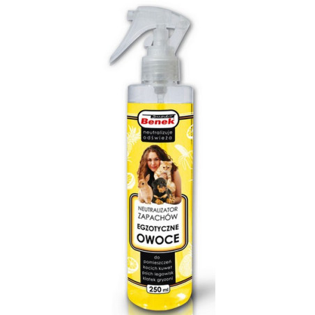 Super Benek Neutralizator Spray - Egzotyczne owoce 250ml - All4Animals