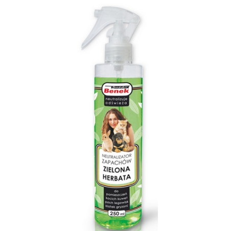 Super Benek Neutralizator Spray - Zielona herbata 250ml - All4Animals