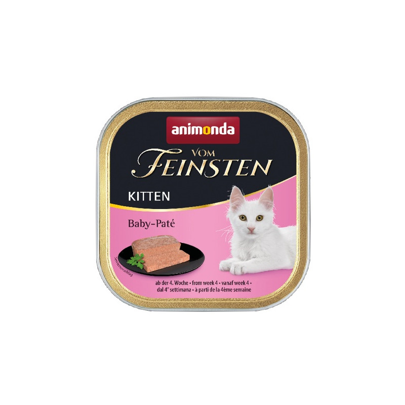 Animonda vom Feinsten Cat Kitten Baby Pate tacka 100g - All4Animals