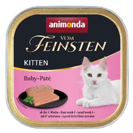 Animonda vom Feinsten Cat Kitten Baby Pate tacka 100g - All4Animals