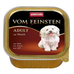 Animonda vom Feinsten Dog Adult Jeleń tacka 150g - All4Animals