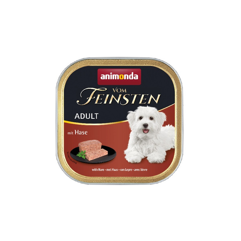 Animonda vom Feinsten Dog Adult Królik tacka 150g - All4Animals