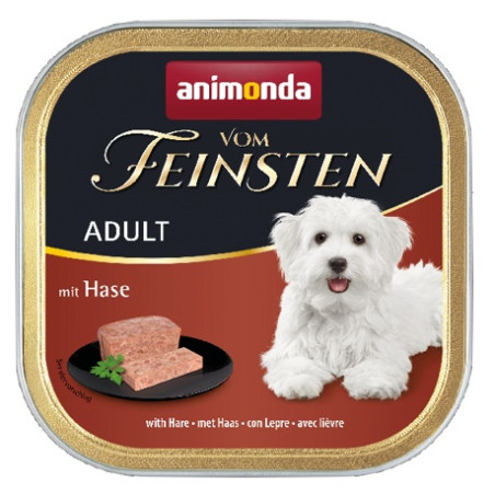 Animonda vom Feinsten Dog Adult Królik tacka 150g - All4Animals