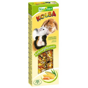 Nestor Kolba Gryzoń kukurydziana z marchewką 2szt - All4Animals