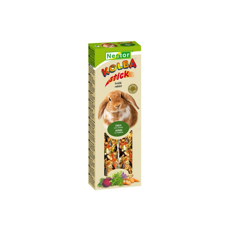 Nestor Kolba Królik zioła, siano i warzywa 2szt - All4Animals
