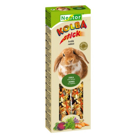 Nestor Kolba Królik zioła, siano i warzywa 2szt - All4Animals
