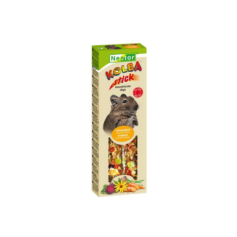 Nestor Kolba Koszatniczka topinambur, nasiona traw, warzywa 2szt - All4Animals