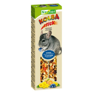 Nestor Kolba Szynszyla tarnina, pomarańcze i mniszek lekarski 2szt - All4Animals