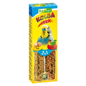 Nestor Kolba 2w1 Papuga mała jajko i owoc 2szt - All4Animals