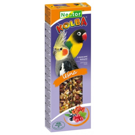 Nestor Kolba Papuga średnia owoce leśne 2szt - All4Animals