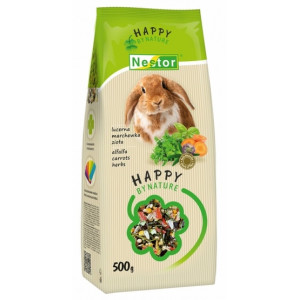 Nestor Pokarm Królik lucerna, marchewka, zioła 700ml - All4Animals