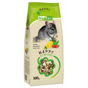 Nestor Pokarm Szynszyla dzika róża, lucerna, mniszek lekarski 700ml - All4Animals